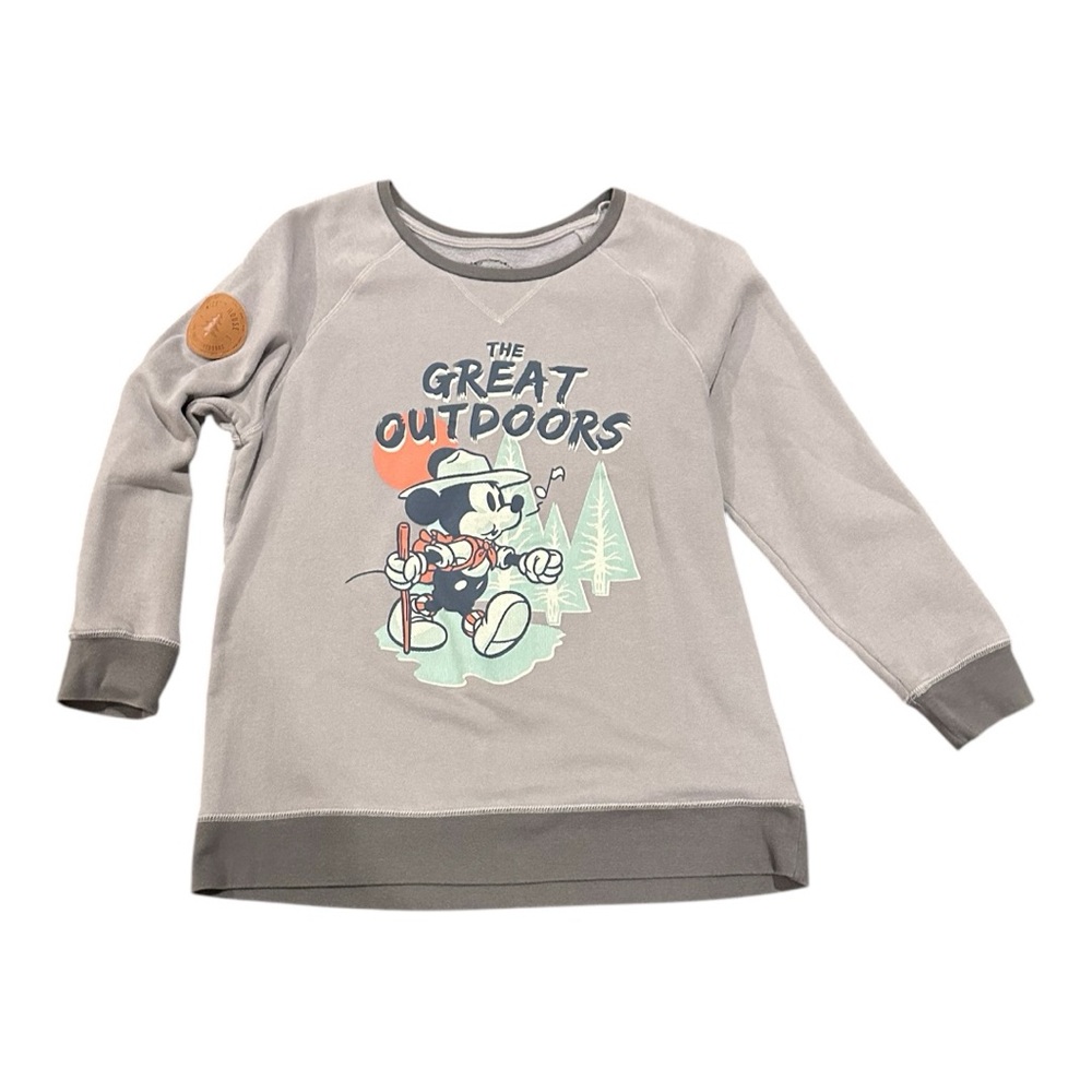 Women’s Disney Gray Outdoor Adventure Shirt size XL